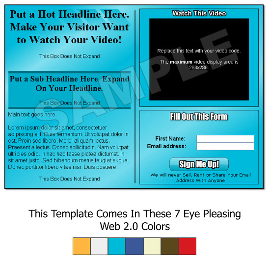 Squeeze Video Template 2