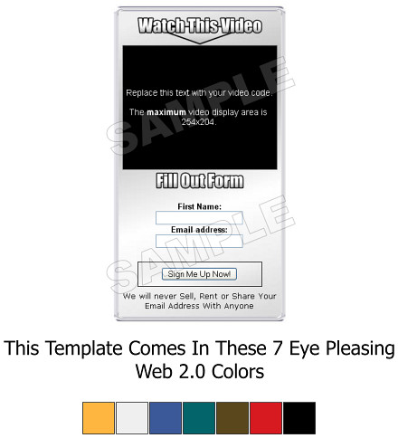 Vertical Video Optin Template #1 Vertical Video Optin Template #1
