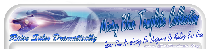 Misty Blue Templates  Collection